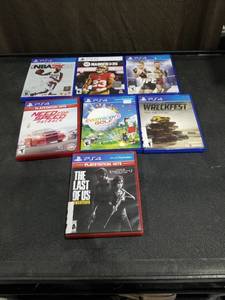 lot 3863 image: PS4 Sports & Action Games Bundle - 7 Games