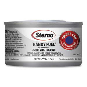 lot 3919 image: (8)Handy Fuel Methanol Gel Chafing Fuel 6.7 oz  Two-Hour Burn