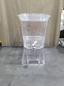 lot 3924 image: Buddeez Tritan Beverage Dispenser with Party Top Lid and Drip Tray