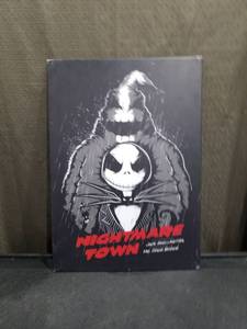 lot 3956 image: Nightmare Town Movie Poster and Displate Display Frame Bundle