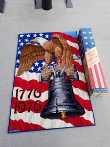 lot 3962 image: American Legend Patriotic Area Rug