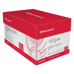 Copy & Multipurpose Paper - 8.5" x 11" Letter Size - Standard White - Case with 10 Reams - Each Ream has 500 Sheets of Paper