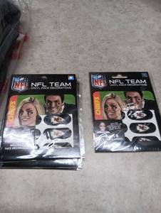 lot 8 image: Kansas City Chiefs NFL Eyeblack Strips (6 Each) lot of 6