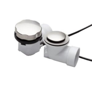 lot 16 image: Monogram Brass MB-TW-700 Decorative Pvc Bathtub Cable Drain Assembly (For Tubs 23 - Retail $186