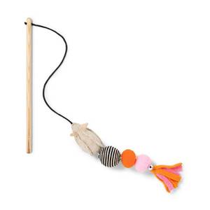 lot 42 image: Wand Tassels The Mouse Cat Toy - Boots & Barkley - Lot of 2 - Retail $20