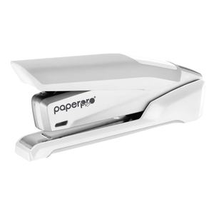 lot 54 image: PaperPro inPOWER 28 Premium Desktop Stapler WhiteSilver - Retail $24.99