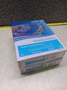 lot 61 image: Xerox Vitality Colors Pastel Paper 8.5x11 - Lilacpurple - Lot of 2