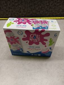 lot 77 image: Cali Water Kids Prickly Pear Cactus Water 6-Pack