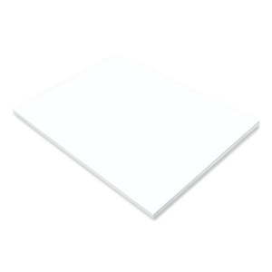 lot 106 image: SunWorks  PAC8717  Construction Paper  50  Pack  Bright White - lot of 2