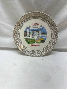 lot 123 image: Spokane Washington Commemorative Plate