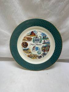 lot 143 image: New Mexico Souvenir Decorative Plate