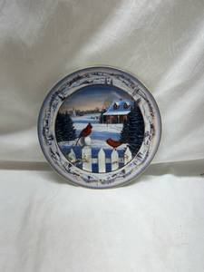 lot 201 image: Bradford Exchange At Home in Pinegrove Collector Plate