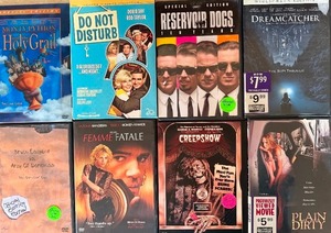 lot 320 image: DVDs - Monty Python, Steven King and More - Please See Pictures for Variety