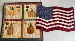 lot 207 image: Quilt DecorTapestries, Please See Pictures for Sizes