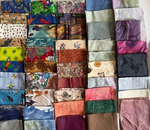 lot 217 image: Fabric Swatches, Approx 50