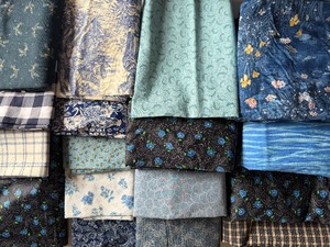 lot 232 image: Fabric Swatches and Remnants