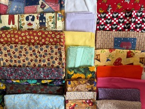 lot 237 image: Fabric Swatches and Remnants