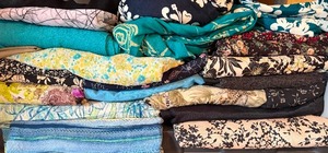 lot 243 image: Large Fabric Remnants