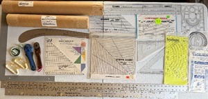 lot 272 image: Quilting Tools, Rulers, Templates and MORE