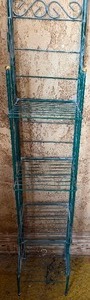 lot 102 image: Collapsible Bakers Rack, Approx 55 x 10 x 11