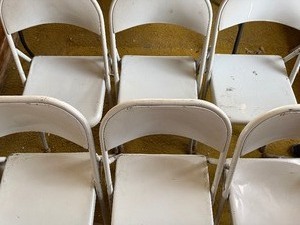 lot 105 image: Metal Chairs, 6
