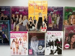 lot 116 image: Sex and the City, DVDs Seasons 1-3 and 5-6 and More, VHS Season 4
