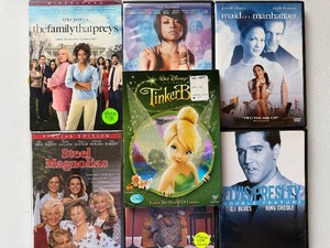 lot 117 image: DVDs - TinkerBell and More, Please See Pictures for Variety