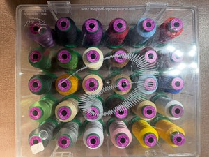 lot 134 image: Case of Embroidery Thread, Very Nice Condition