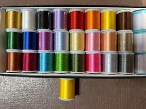 lot 135 image: Box of Janome Embroidery Thread, Very Nice Condition