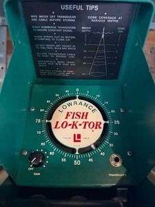 lot 30 image: Vintage Lowrance Fish Lo-K-Tor