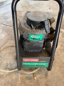 lot 64 image: Craftsman Pressure Washer