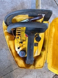 lot 68 image: McCulloch Chainsaw in Case