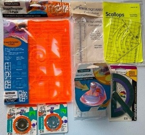 lot 163 image: Templates, Blades and More