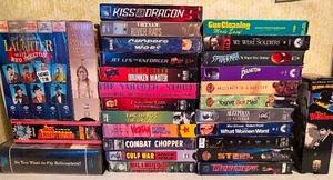 lot 318 image: VHS Tapes, Please See Pictures for Variety