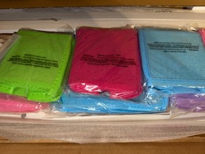 lot 315 image: Canvas Organizer, 3-Tier, Pastel, New in Package