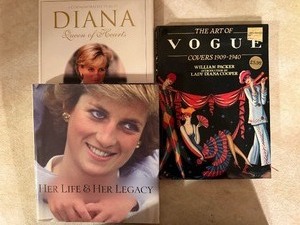 lot 311 image: Books - Princess Diana and Vogue Covers