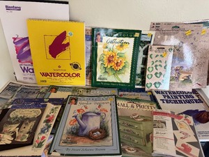 lot 379 image: Painting Books, Paper and Training Guides
