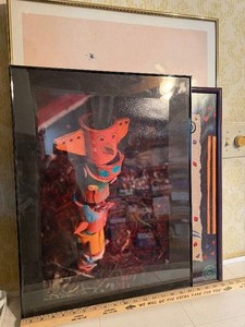 lot 397 image: Wall Art, Largest is 23 x 30