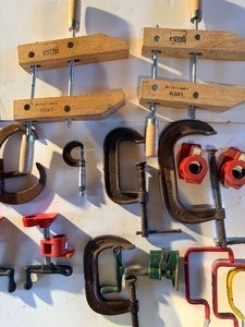 lot 80 image: Clamps, Varying Styles