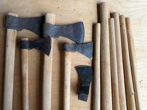 lot 82 image: Unfinished Throwing Axes