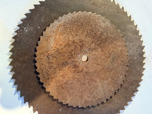 lot 751 image: Saw Blades, Largest is Approx 26