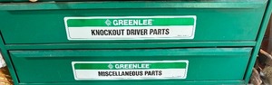 lot 81 image: Metal Cabinet w Contents
