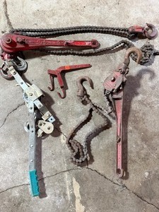lot 768 image: Coffing Hoist, Come-A-Long and More