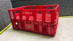 lot 1009 image: 2 Coca-Cola Plastic Bottle Crates