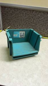 lot 1027 image: College Mini Stacking Bins - 2 Pack