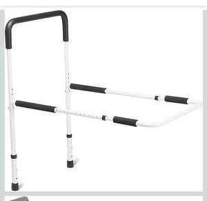 lot 5572 image: DMI Bed Rail with Adjustable Handle Height and Tool Free Assembly, Eldery Assistance Product, Bed Assist Rail