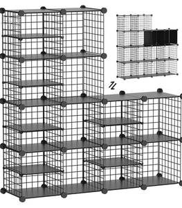lot 5602 image: Wire Cube Storage Organizer