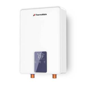 lot 5630 image: Tankless Water Heater Electric for Sink Faucet, ThermoMate 4500W 120V Small Point of Use Instant Hot Water Heater with Temperature Display, Self-modulating, CSA Certified