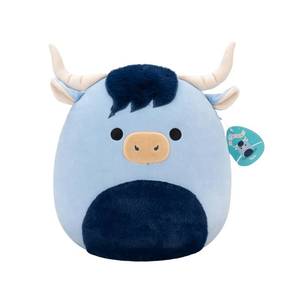 lot 5644 image: Squishmallows Original 14in Toro The Blue Highland Cow �� Official Jazwares Plush (Large)