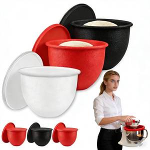 lot 5677 image: Silicone Liners for Kitchenaid Mixer, Silicone Liners for Kitchen Tilt-Head 5 Qt Mixers, Kitchen Aid Mixer Bowl Accessories and Attachments for Baking and Cooking, Replacement Mixers Bowls (3Pcs)